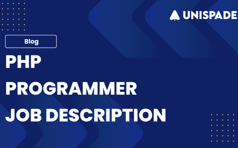 PHP Programmer Job Description