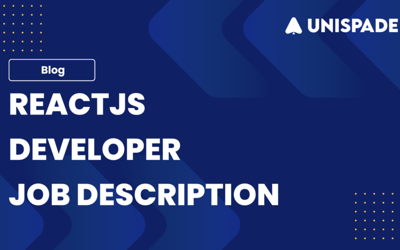 Reactjs Developer Job Description Template