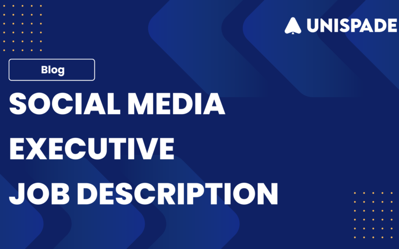 Social Media Executive Job Description Template