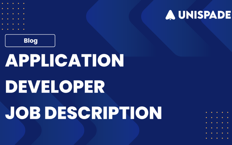 Application Developer Job Description Template