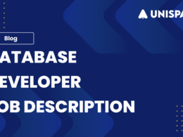 Database Developer Job Template