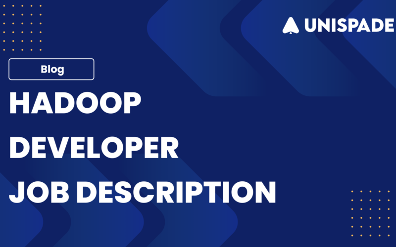 Hadoop Developer Job Description Template