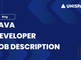 Java Developer Job description Template