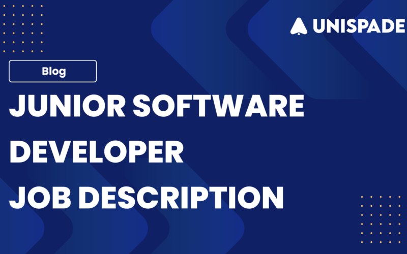 Junior Software Developer Job Description Template