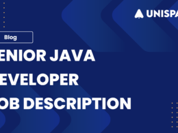 Senior Java Developer Job Description Template