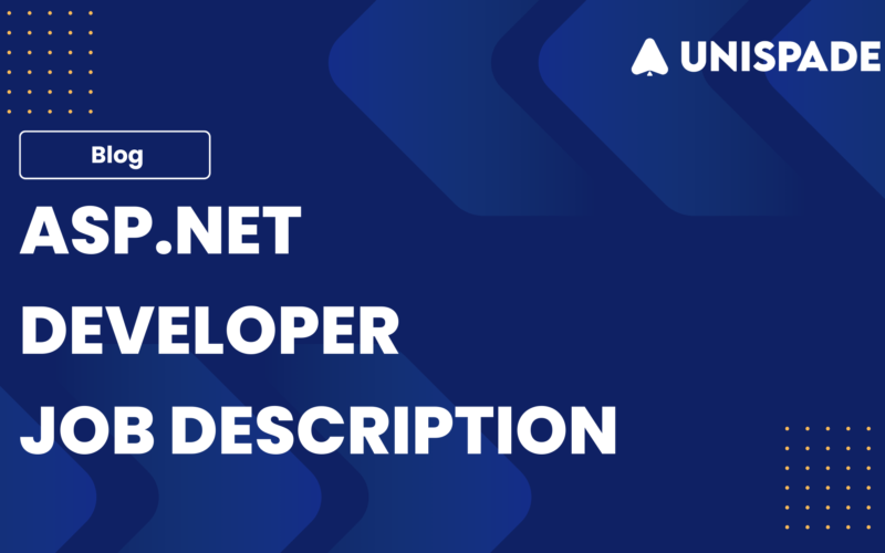 Asp.Net Developer Job Description Template