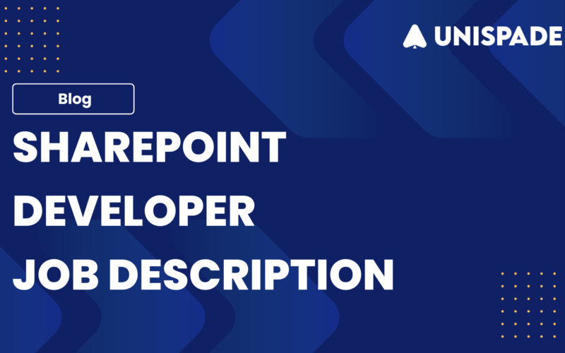 Sharepoint Developer Job Description Template