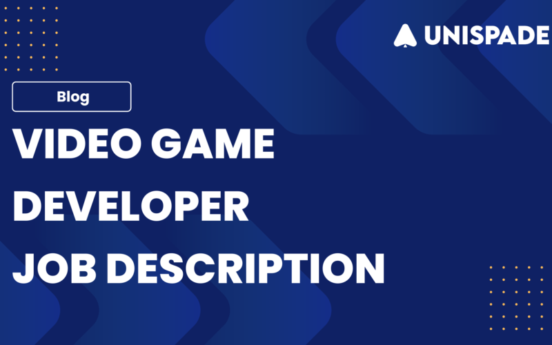 Video Game Developer Job Description Template