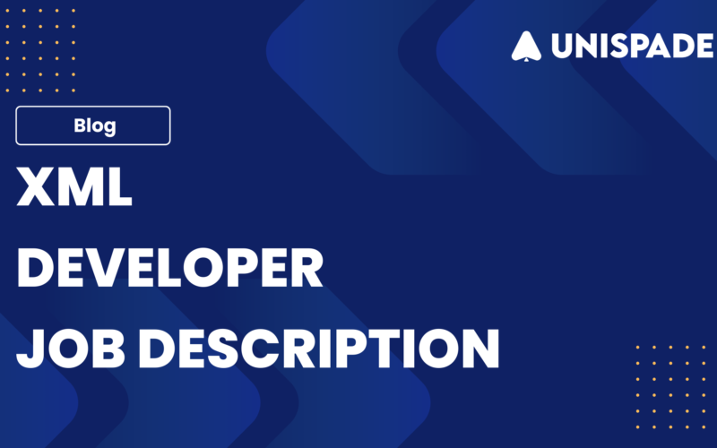 XML Developer Job Description