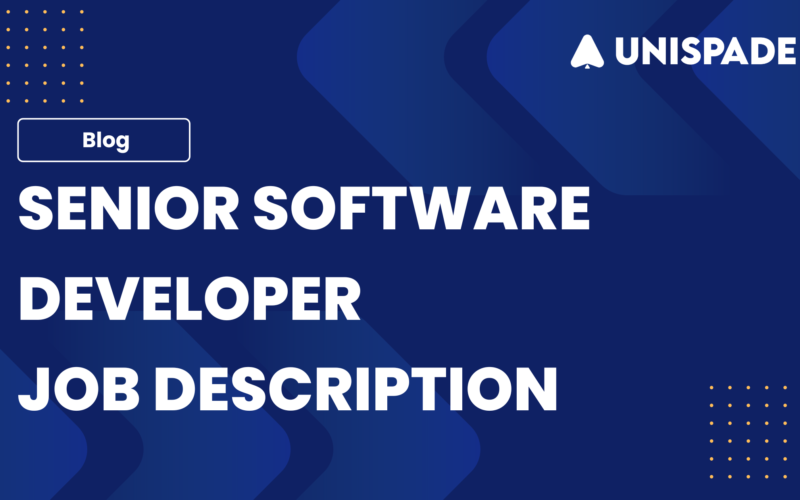 Senior Software Developer Job Description Template