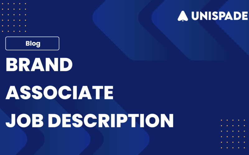 Brand Associate Job Description Template