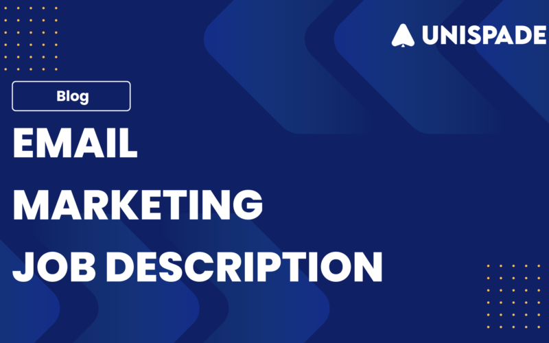 Email Marketing Job Description Template