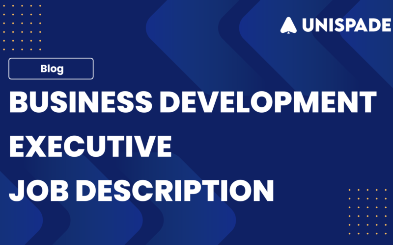 Business Development Executive Job Description Template