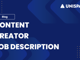 Content Creator Job Description Template