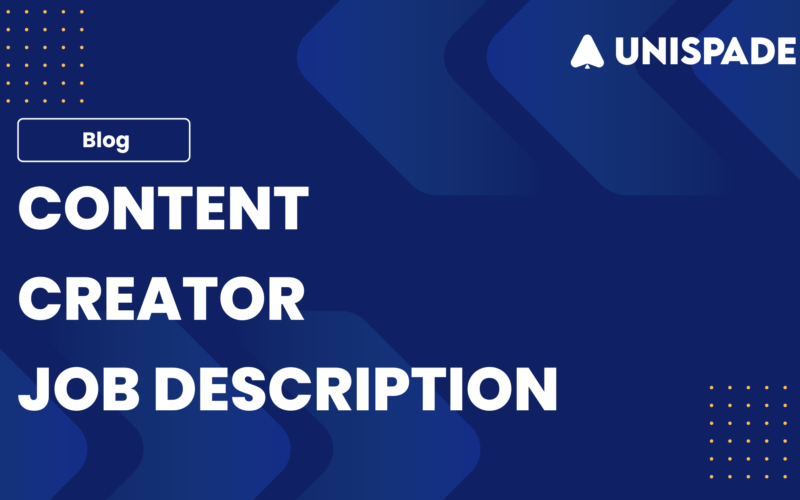 Content Creator Job Description Template