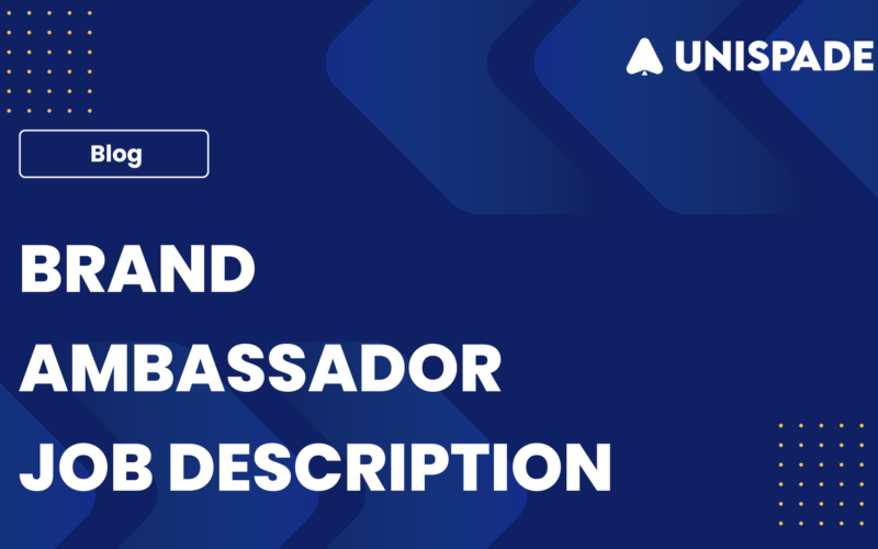 Brand Ambassador Job Description Template