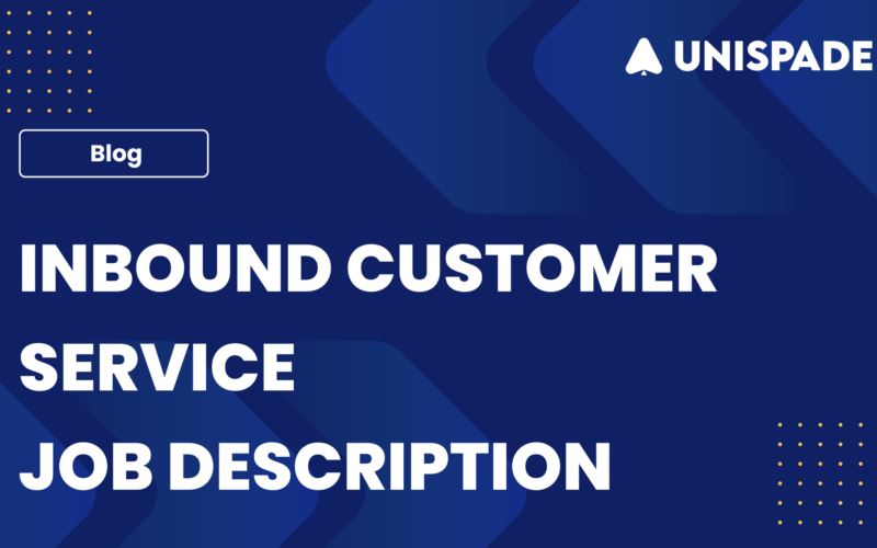 Inbound Customer Service Representative Job Description Template