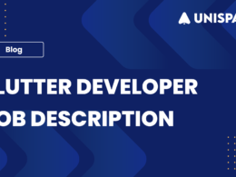 Flutter Developer Job Description Template