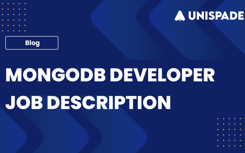 Mongodb Developer Job Description Template