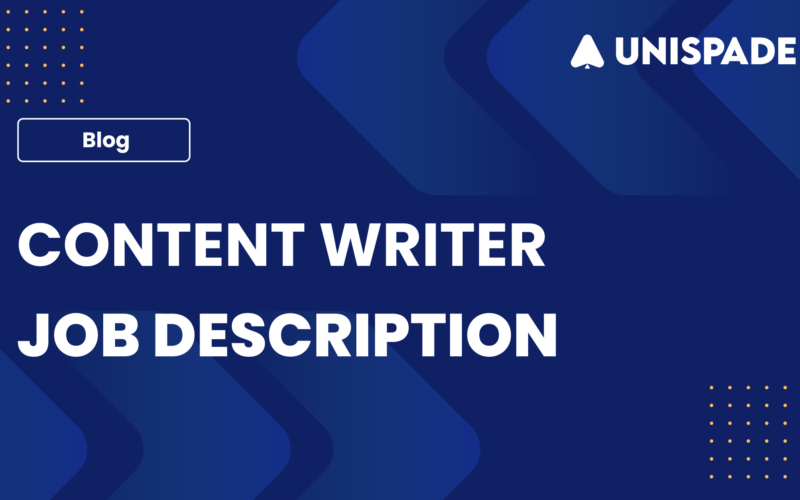 Content Writer Job Description Template