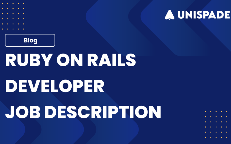 Ruby on Rails Developer Job description Template