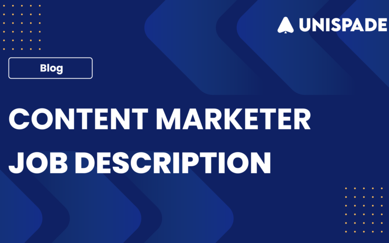 Content Marketer Job Description Template